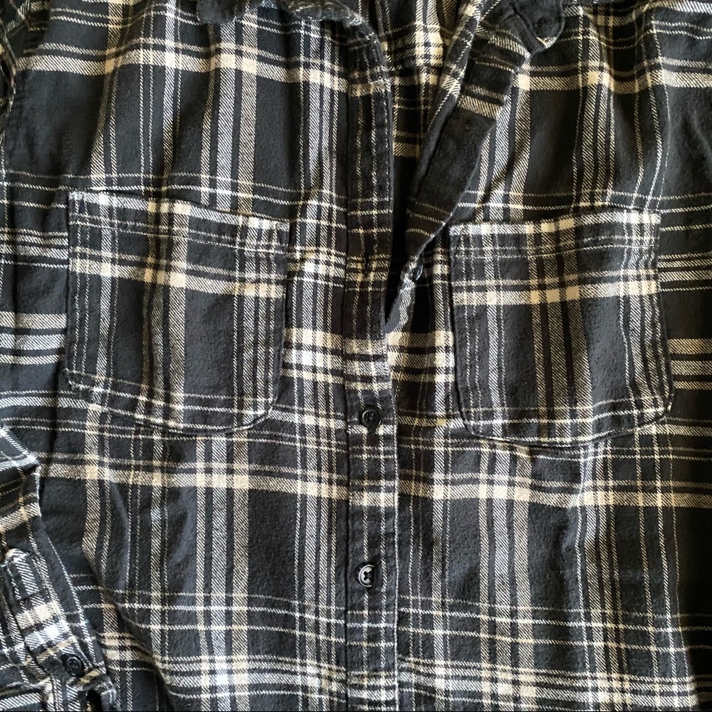 GRAY/BLACK FLANNEL - Picture 3 of 4